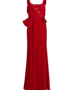 Alexander McQueen Corset Sleeveless Gown