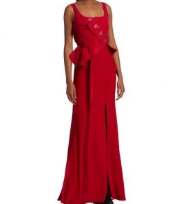 Alexander McQueen Corset Sleeveless Gown -Alexander McQueen Elegant store unnamed file 1546