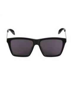 Alexander McQueen 57MM Solid Sunglasses For Men