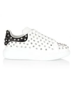 Alexander McQueen Studded Platform Sneakers For Men