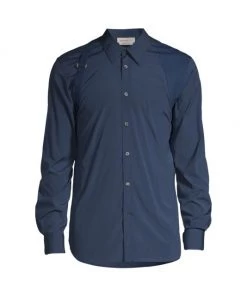 Alexander McQueen Cotton Harness Shirt For Men