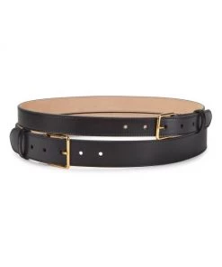 Alexander McQueen Double Leather Belt