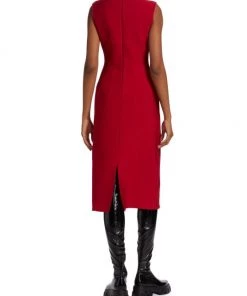 Alexander McQueen Bustier-Front Midi-Dress -Alexander McQueen Elegant store unnamed file 1647