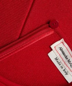 Alexander McQueen Bustier-Front Midi-Dress -Alexander McQueen Elegant store unnamed file 1649