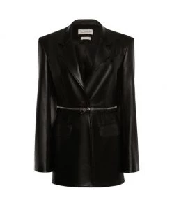 Alexander McQueen Spliced Zip Lamb Leather Jacket 11 Alexander McQueen Spliced Zip Lamb Leather Jacket -Alexander McQueen Elegant store unnamed file 1659