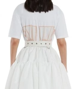 Alexander McQueen Corset Print T-Shirt 9 Alexander McQueen Corset Print T-Shirt -Alexander McQueen Elegant store unnamed file 166