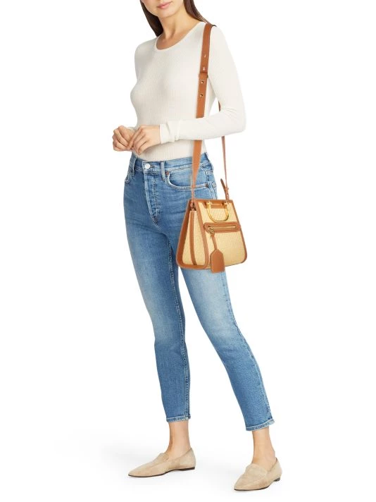 Alexander McQueen Short Story Raffia Tote 2 Alexander McQueen Short Story Raffia Tote - Image 2