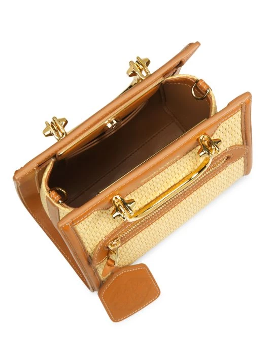 Alexander McQueen Short Story Raffia Tote 3 Alexander McQueen Short Story Raffia Tote - Image 3