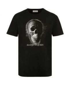 Alexander McQueen Skull Graphic T-Shirt For Men