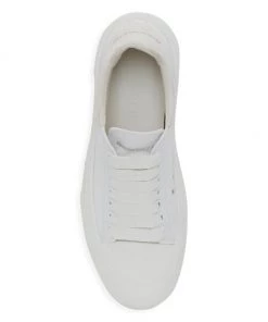 Alexander McQueen Plimsol Leather Sneakers White -Alexander McQueen Elegant store unnamed file 17