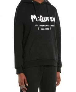 Alexander McQueen Logo Pullover Hoodie -Alexander McQueen Elegant store unnamed file 170