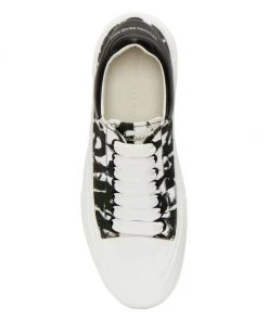 Alexander McQueen Graffiti Logo Print Lace-Up Sneakers For Men -Alexander McQueen Elegant store unnamed file 1701