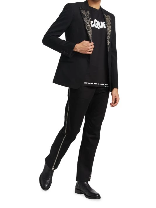 Alexander McQueen Punk Zip Jeans For Men 2 Alexander McQueen Punk Zip Jeans For Men - Image 2