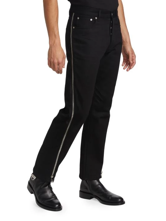 Alexander McQueen Punk Zip Jeans For Men 3 Alexander McQueen Punk Zip Jeans For Men - Image 3