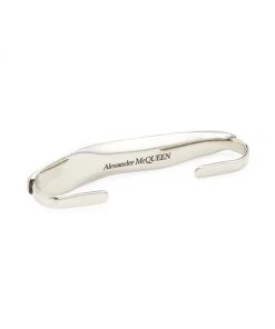 Alexander McQueen Molten Silvertone Top Bar Earring For Men 5 Alexander McQueen Molten Silvertone Top Bar Earring For Men -Alexander McQueen Elegant store unnamed file 1727