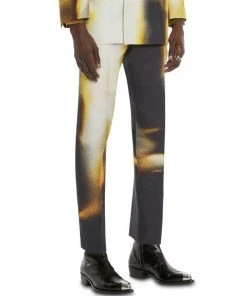 Alexander McQueen Spray Paint Pants For Men -Alexander McQueen Elegant store unnamed file 1741