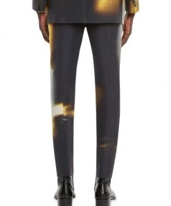 Alexander McQueen Spray Paint Pants For Men -Alexander McQueen Elegant store unnamed file 1742