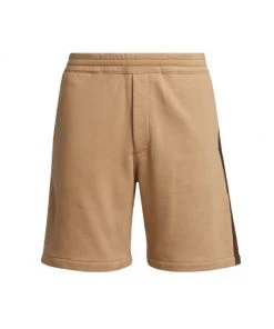 Alexander McQueen Logo Tape Shorts For Men Grey Blue -Alexander McQueen Elegant store unnamed file 1747