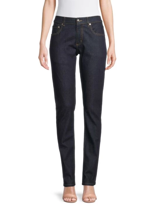 Alexander McQueen Five-Pocket Cotton-Blend Jeans 3 Alexander McQueen Five-Pocket Cotton-Blend Jeans - Image 3