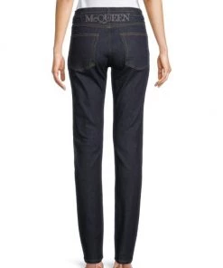 Alexander McQueen Five-Pocket Cotton-Blend Jeans 9 Alexander McQueen Five-Pocket Cotton-Blend Jeans -Alexander McQueen Elegant store unnamed file 1753
