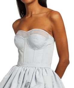 Alexander McQueen Bustier Parachute Dress -Alexander McQueen Elegant store unnamed file 1774