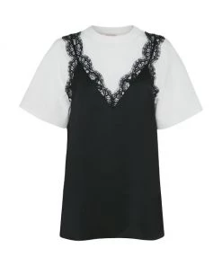 Alexander McQueen Cotton Layered T-Shirt