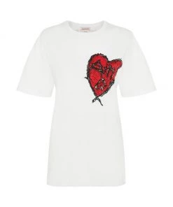 Alexander McQueen Cotton Printed T-Shirt