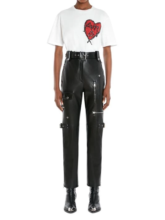 Alexander McQueen Cotton Printed T-Shirt 2 Alexander McQueen Cotton Printed T-Shirt - Image 2