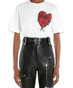 Alexander McQueen Cotton Printed T-Shirt 7 Alexander McQueen Cotton Printed T-Shirt -Alexander McQueen Elegant store unnamed file 1800