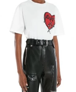 Alexander McQueen Cotton Printed T-Shirt 8 Alexander McQueen Cotton Printed T-Shirt -Alexander McQueen Elegant store unnamed file 1801