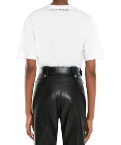 Alexander McQueen Cotton Printed T-Shirt 9 Alexander McQueen Cotton Printed T-Shirt -Alexander McQueen Elegant store unnamed file 1802