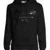 Alexander McQueen Tonal Logo-Print Hoodie Sweatshirt For Men