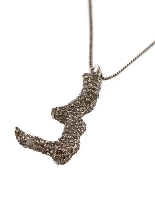 Alexander McQueen Corallo Rhinestone Pavé & Brass Necklace 3 Alexander McQueen Corallo Rhinestone Pavé & Brass Necklace - Image 3