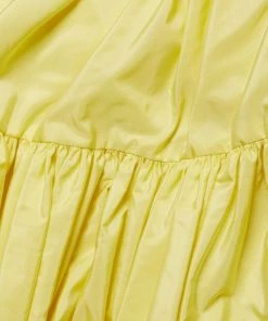 Alexander McQueen Tie-Shoulder Gathered Minidress -Alexander McQueen Elegant store unnamed file 1867