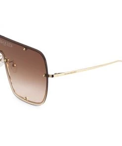 Alexander McQueen Icons 99MM Geometric Shield Sunglasses For Men -Alexander McQueen Elegant store unnamed file 1890