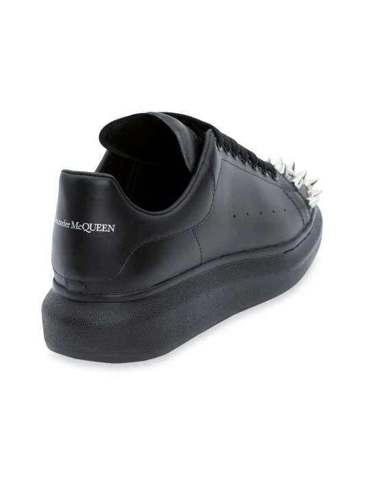 Alexander McQueen Spikes Leather Low-Top Sneakers For Men 3 Alexander McQueen Spikes Leather Low-Top Sneakers For Men - Image 3