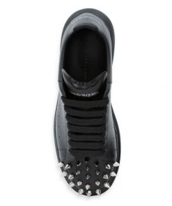 Alexander McQueen Spikes Leather Low-Top Sneakers For Men 9 Alexander McQueen Spikes Leather Low-Top Sneakers For Men -Alexander McQueen Elegant store unnamed file 1912