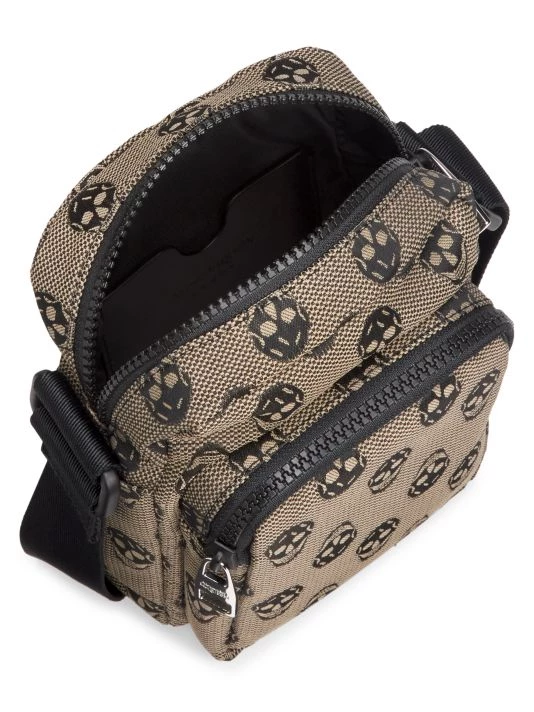 Alexander McQueen Biker Skull Mini Messenger Bag For Men 3 Alexander McQueen Biker Skull Mini Messenger Bag For Men - Image 3