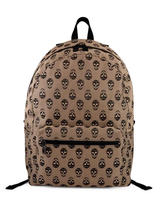 Alexander McQueen Biker Skull Metropolitan Backpack For Men 1 Alexander McQueen Biker Skull Metropolitan Backpack For Men