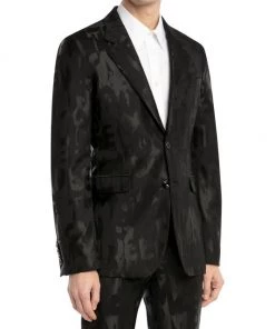 Alexander McQueen Graffiti Jacquard Tailored Jacket For Men -Alexander McQueen Elegant store unnamed file 1936
