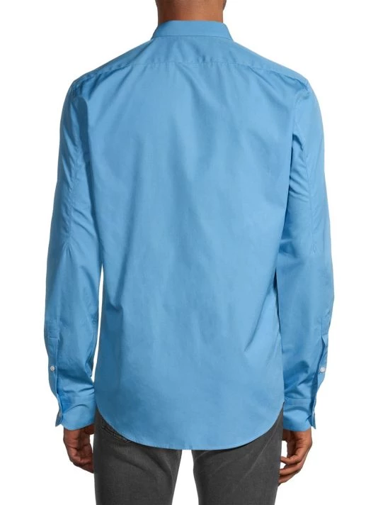 Alexander McQueen Fuxia Skull Button-Front Shirt For Men 5 Alexander McQueen Fuxia Skull Button-Front Shirt For Men - Image 5