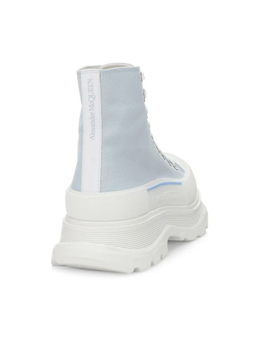 Alexander McQueen Treadslick High-Top Canvas Boots For Men 3 Alexander McQueen Treadslick High-Top Canvas Boots For Men - Image 3
