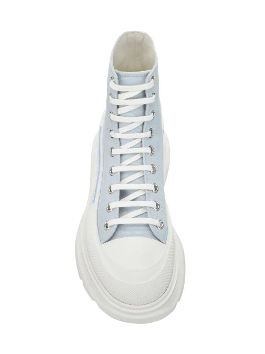 Alexander McQueen Treadslick High-Top Canvas Boots For Men 5 Alexander McQueen Treadslick High-Top Canvas Boots For Men - Image 5