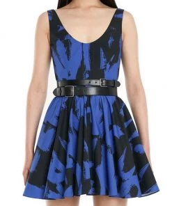 Alexander McQueen Graffiti-Logo Scoopneck Minidress 7 Alexander McQueen Graffiti-Logo Scoopneck Minidress -Alexander McQueen Elegant store unnamed file 1963