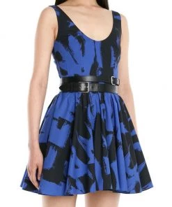 Alexander McQueen Graffiti-Logo Scoopneck Minidress 8 Alexander McQueen Graffiti-Logo Scoopneck Minidress -Alexander McQueen Elegant store unnamed file 1964