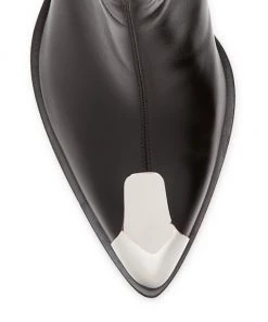 Alexander McQueen Leather Ankle Boots -Alexander McQueen Elegant store unnamed file 1969