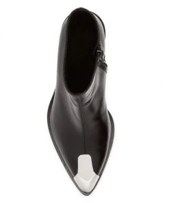 Alexander McQueen Leather Ankle Boots -Alexander McQueen Elegant store unnamed file 1970