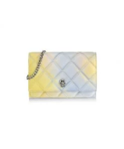 Alexander McQueen Mini Skull Ombré Quilted Leather Shoulder Bag