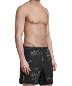 Alexander McQueen Carved Tree Swim Trunks For Men -Alexander McQueen Elegant store unnamed file 2022