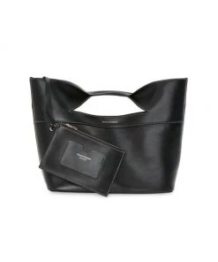 Alexander McQueen The Bow Leather Top Handle Bag Tan -Alexander McQueen Elegant store unnamed file 2042